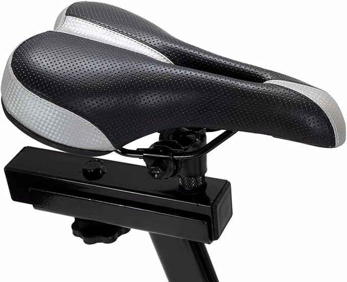 XtremepowerUS Exercise Bike 22lb Flywheel Stationary Workout Machine