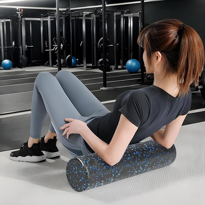 Foam Roller - Exercise Roller Foam | Back Rollers for Yoga | Lightweight Smooth Foams Rollers | Pilates Foams Rollerr | Practical Pilates Exercise Rollerr for Muscle Recovery Back Legs Arms