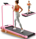 ANCHEER Treadmill with 12%/15% Incline, Folding Walking Pad with Handle Bar, 320-450lb Capacity Under Desk Foldable 3.5HP Treadmills for Home/Office/Gym,Installation-Free