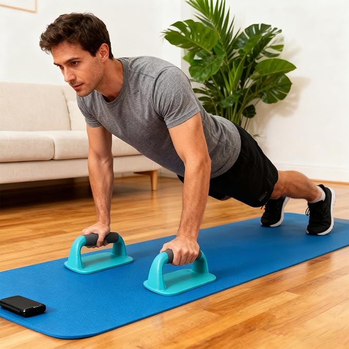Push Up Handles - Multi-Functional Comfortable Bodybuilding Supplies for Strength Training, Pushup Stands for Home Workout Fitness Exercise Training Gym Pilates Yoga Boxing Full Body Conditioning
