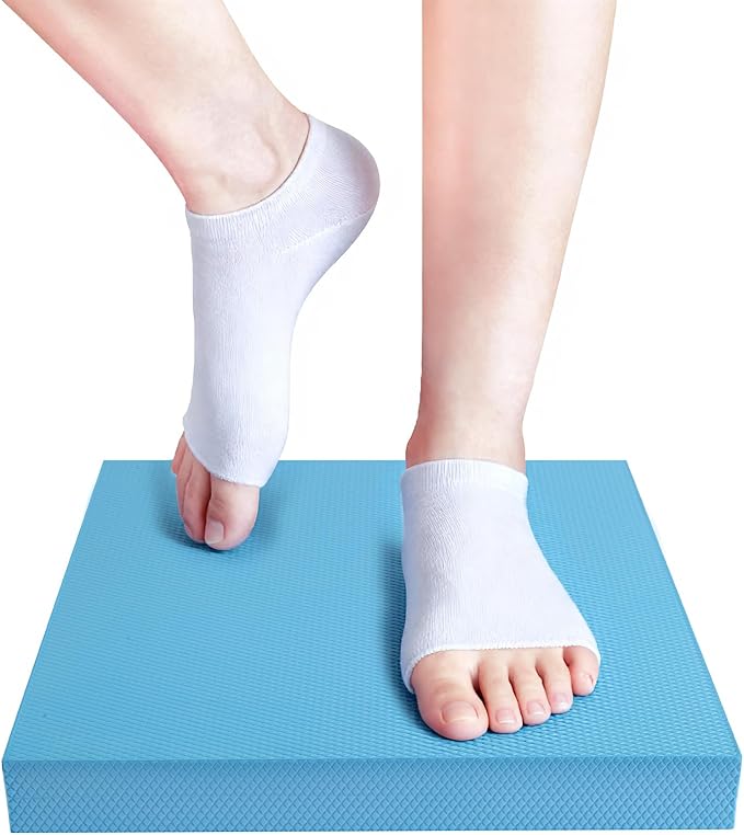 Exercise Balance Pad，Balance Foam Mat for Physical Therapy Equipment & Strength Stability Training, Slip Resistant Foam Mat for Yoga, Pilates, Meditation，Gardening knee pads