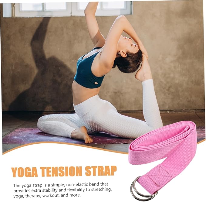 1 PC Pilates Auxiliary Equipment Yoga Rope Yoga Tension Strap Auxiliary Strap Stretch for