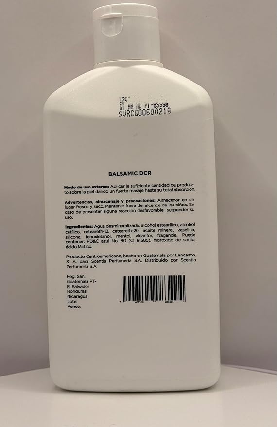 centia Loción Balsamic DCR, Crema Corporal para Masajes, Anti-estrés, 370 Gramos