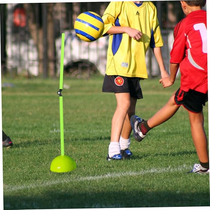 SUPVOX 3Pcs Football Training Sign Poles Agility Hurdles for Soccer Basketball Flexible Training Tools for Use Enhance Speed Agility Skills
