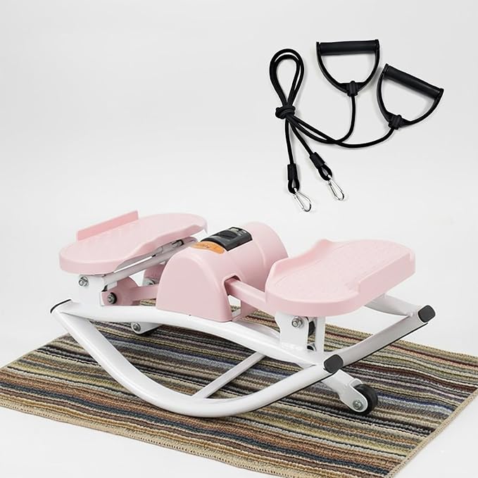 Rock Stepper Side to Side, Rocking Stepper Machine for Exercise at Home, Low-Impact Workout Machine for Legs & Glutes, Lateral Rock Stepper for Home Apartment Dorm Office