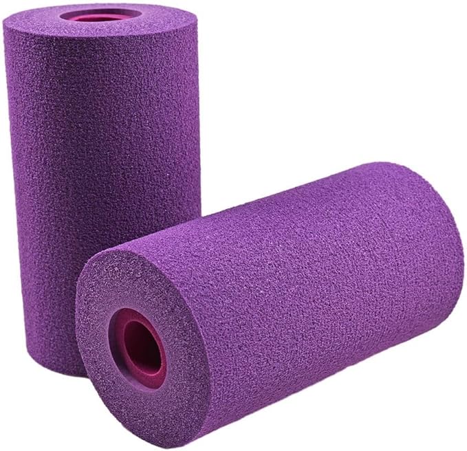 Foot Foam Pads Rollers Replacement for Leg Extension Attachments for Weight Bench and Home Gym Equipment, Fits Tube Diameter 22-25mm