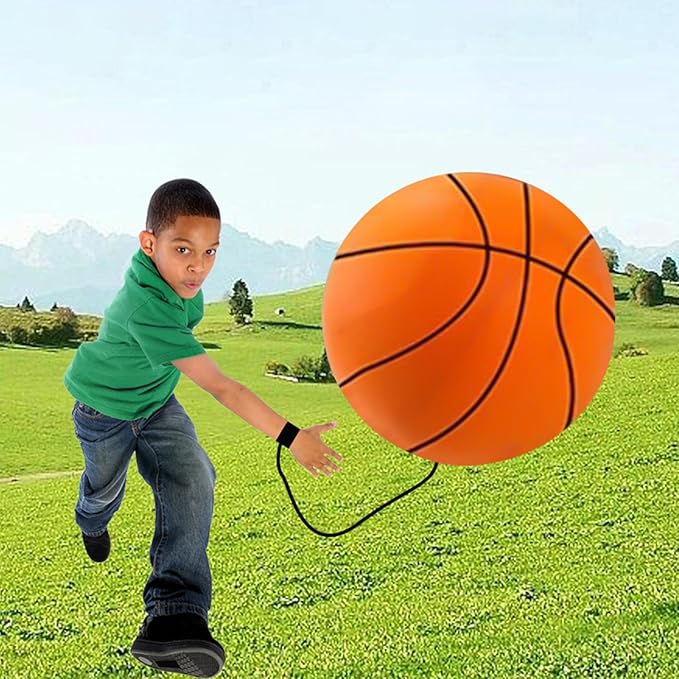 Shakven Wrist Return Ball Rubber Sport Ball with Wrist Strap and String | Rebound Ball Sports Bouncy Ball,Wrist Rebound Toy Elastic String Ball Wrist Toy for Teens Adults Wrist Exercise