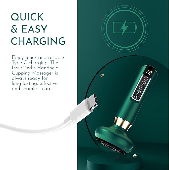 Anti Cellulite Bluile Massager - Handheld Electric Anti-Cellulite Contouring Body Sculpting Machine - Rechargeable Cordless Fat Vacuum Suction Remover Shaping Massage Device