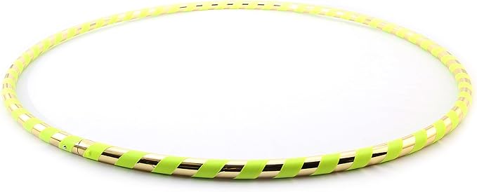 Weighted Beginner Fitness Hula Hoop for Adults - Exercise Hoop for Weight Loss & Core Workout - Large Diameter Hoop for Easy Learning - Handmade in USA - Multiple Sizes & Colors