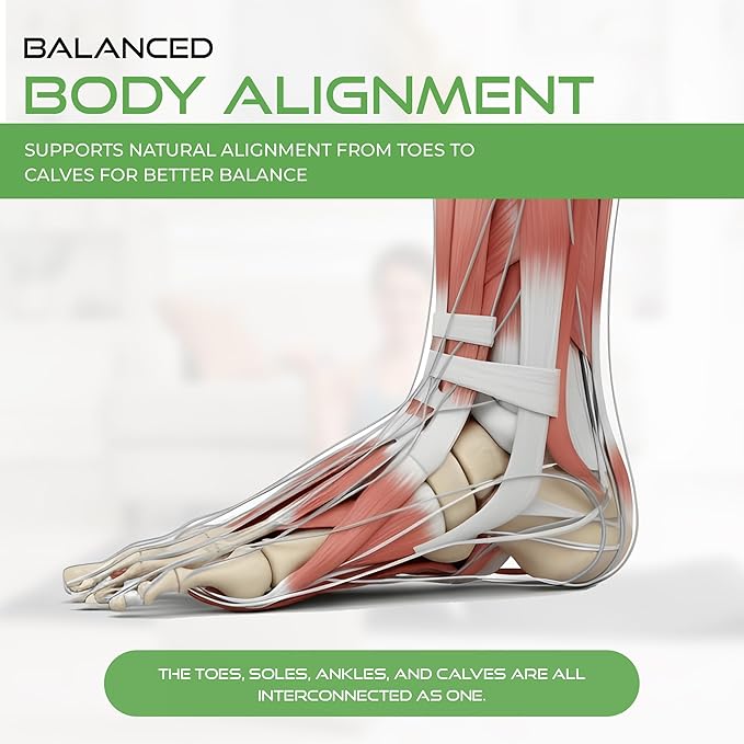 Soxsense Half Moon Recovery Block & Calf Stretching- Improve Balance, Stability & Foot Mobility/Calf Stretcher for Plantar Fasciitis Relief/Yoga & Pilates Balance Trainer