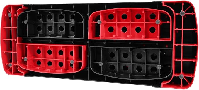 BalanceFrom Aerobic Step Platform Trainer with Adjustable 3-Level Risers, 400 Pound Weight Capacity – Non-Slip Exercise Stepper for Cardio, Strength, and Fitness Workouts at Home or Gym