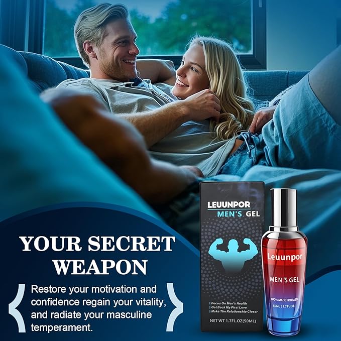 Men's Enhancement Gel, Male Enhancement Cream for Men for Huge Enhanced Size, Enlarge Thickness, Strength, and Prolonged Performance