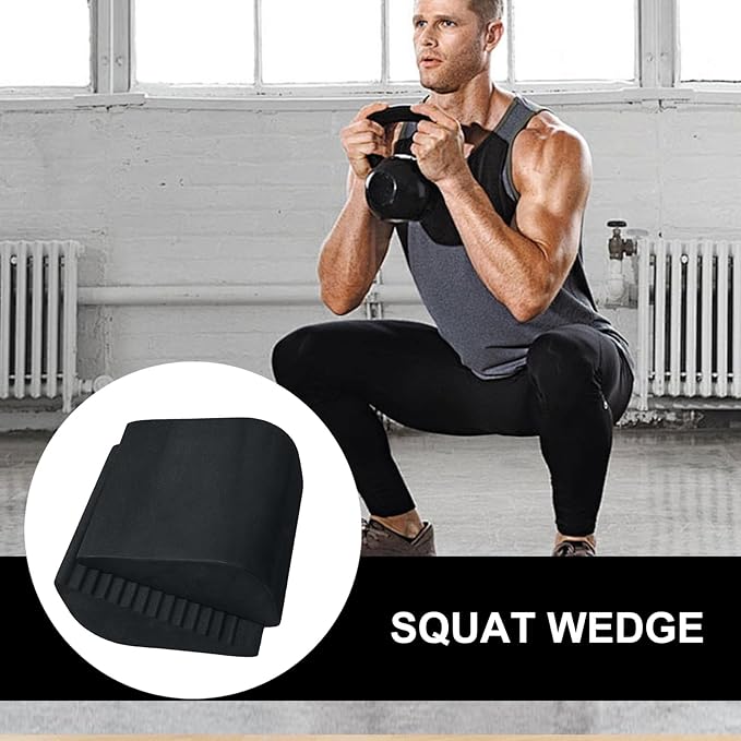 Squat Wedges - Ergonomic Workout Raise Board - Squat Wedges Weightlifting | for Workout Fitness Pushup Weightlifting Gym Yoga Balance Training Women Men Teens