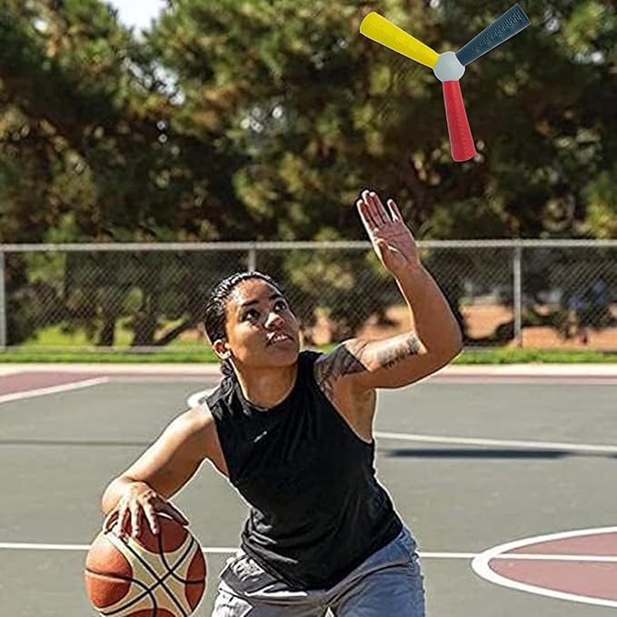 Reaction Training Stick - 85g Tri-Color Speed Stick, Flexible Reaction Catch Trainer, Soft Grip Throwing Tool | Hand-Eye Coordination Device for Basketball, Baseball, Soccer, Fitness Reflex, Sports Pr