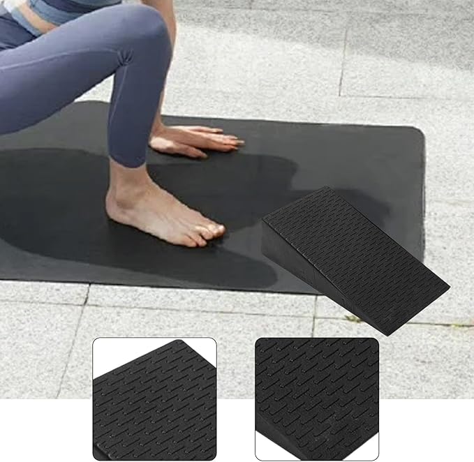EVA Foam Yoga Wedge Block Anti Slip Exercise Bodybuilding Calf Raises Tight Calves Sports Squat Slant Board Calf Stretcher