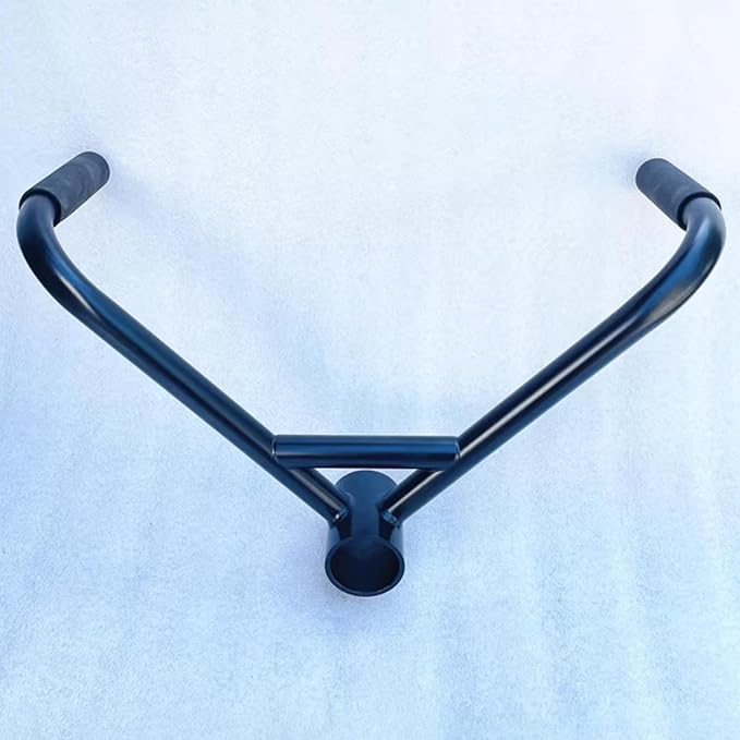 Colaxi V Bar Attachment for Weight Lifting Strength Training Exercise Gym Heavy Duty Fitness Equipment Sturdy Metal Cable Attachment
