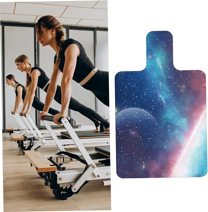 Pilates Mat 39''x24'' Non Slip Pilates Mat Sweat Absorbent Foldable and Portable Exercise Easy to Clean Accessories for Exercising Gym, sports