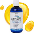 Bruizex Lymphatic Drainage Massage Oil with Arnica & Menthol for After Procedure Body Care & Lymphatic Drainage Massager, Liposuction, 360 Lipo, BBL, Tummy Tuck Body Massage, Cooling Formula - 8.5 Oz