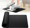 Under Desk Elliptical Mat - Non-Slip Exercise Equipment for Peloton Bike, Small Exercise Mat for Desk Workout Equipment