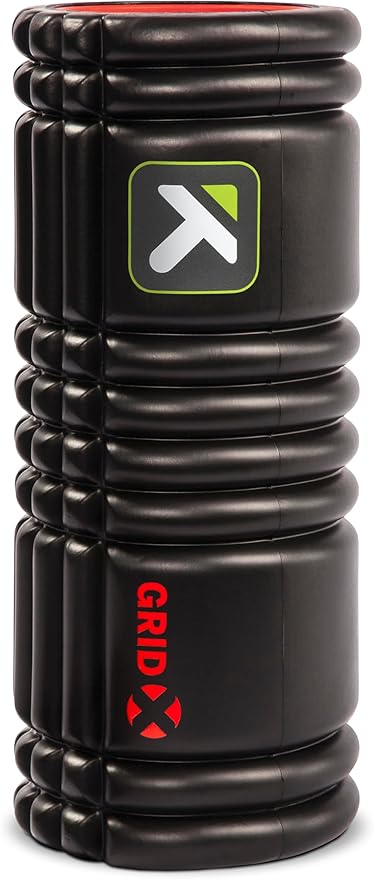 Trigger Point Performance TriggerPoint Grid X Foam Roller with Free Online Instructional Videos, Extra Firm (13-Inch)