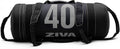 ZIVA Premium Power Core Sandbag - Elite Level Pre-Weighted Workout Bag, Commercial Grade Textured DuraLeather Shell, Reinforced Stitching Webbing, Ergonomic Handles | Home Gym Exercise - (10-50 lbs.)