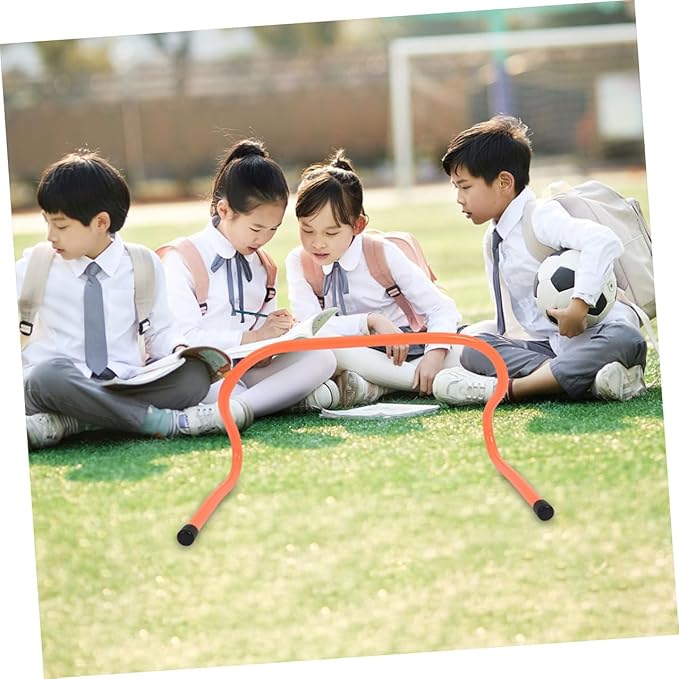 3pcs Agility Training Hurdles 15cm Plastic Soccer Speed Football Training Equipment for Youth Sports Agility and Track Practice