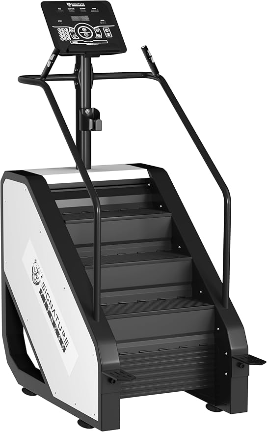 Signature Fitness Continuous Climber Commercial Grade Stair Stepping Machine for Cardio and Lower Body Workouts