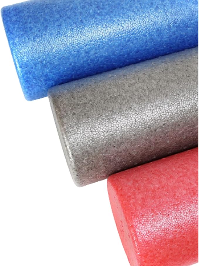 NC Foam Roller EPP Exercise Foam Roller High-Density Round Foam Roller Extra Firm High Density Foam Roller for Exercise, Massage, Muscle Recovery 12", 18", 24", 36"