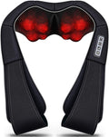 VIKTOR JURGEN Mothers Day Gifts for Mom, Wife, Women & Her, Shiatsu Neck and Shoulder Massager with Heat Deep Tissue Kneading Sports Recovery Massagers for Back, Relaxation Gifts for Husband, Him, Men