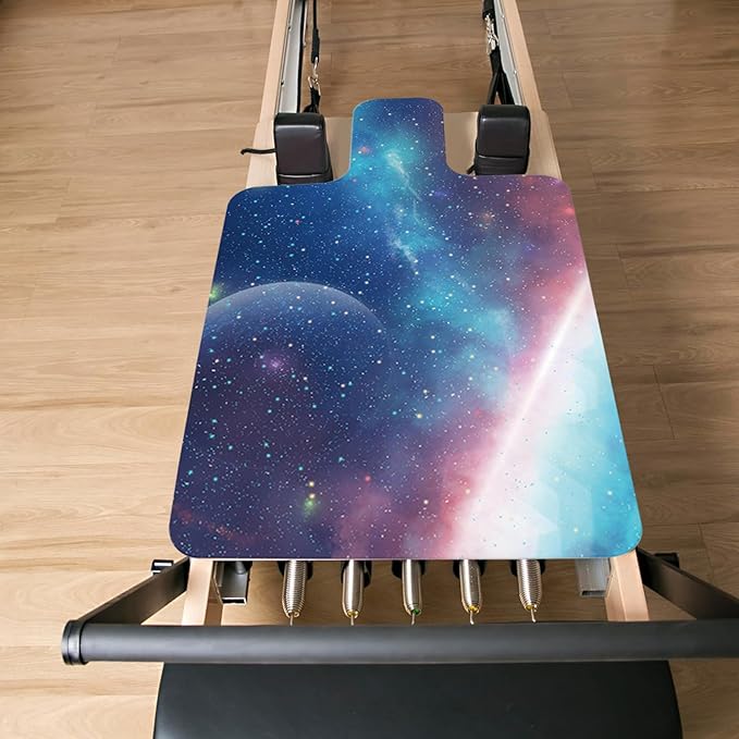 Pilates Mat 39''x24'' Non Slip Pilates Mat Sweat Absorbent Foldable and Portable Exercise Easy to Clean Accessories for Exercising Gym, sports
