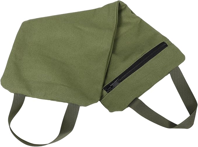 Canvas Weighted Sandbag for Exercise and Yoga Training Portable Unfilled Workout Bag for Strength Conditioning Handles