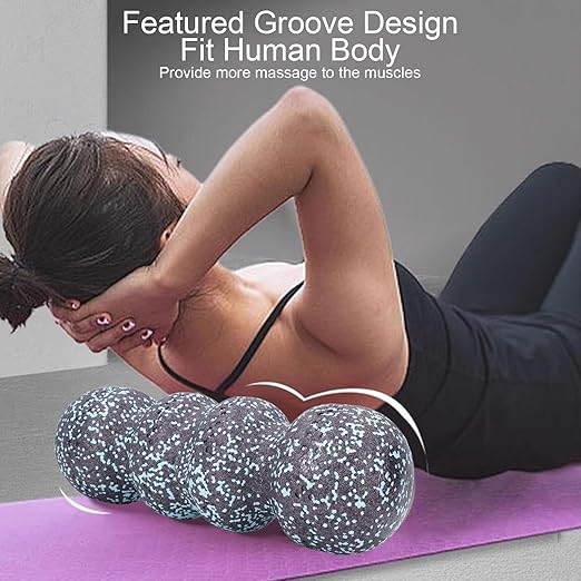 Foam Roller, Foam Roller Grooved Muscle Relaxation High Density Muscle Roller for Spine Tendons Neck