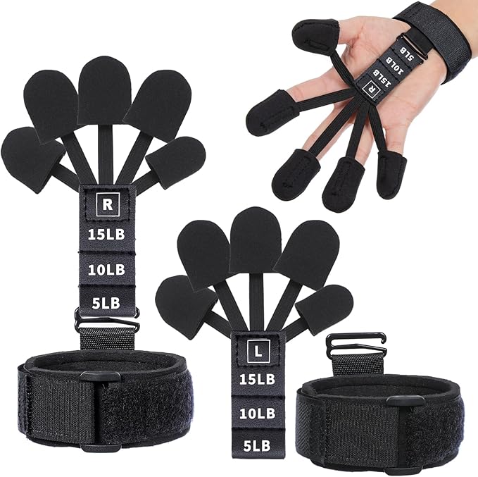 Grip Strength Trainer for Elderly, Forearm Exerciser, Low intensity Hand Reahbilitation, Finger Strengthener for Grip Strength/Finger Exerciser Great for Physical Therapy