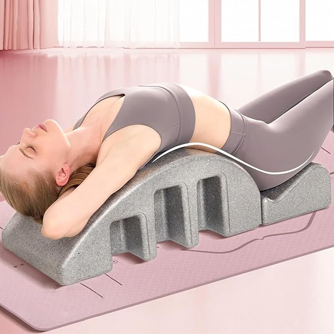 Compact Pilates S-Curve Trainer: Core Strength, Balance Equipment with Non-Marking Base - Lightweight for Home Fitness