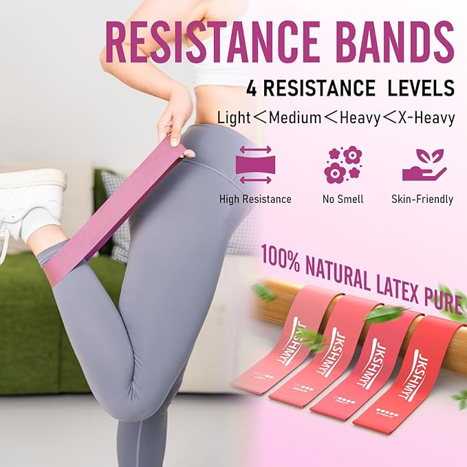 Pilates Ring Kit for Women, Pilates Equipment – 14.5" Home Magic Circle Workout with Pilates Ball, Resistance Bands, Better me Pilates Essentials Starter Set for Beginners Toning Shape Full Body