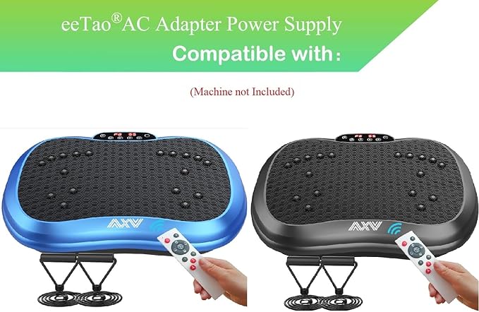AC in Power Cord Outlet Socket Cable Plug Lead Compatible with AXV ‎FR78 ‎Slim Boat ‎Vibration Plate Exercise Machine Whole Body Workout Vibrate Fitness Platform Lymphatic Drainage Machine