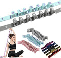 Fitness Resistance Bands with Handles, Numbered Resistance Bands for Glutes, Fitness Resistance Band for Stretching and Yoga, Adjustable Band for Seniors