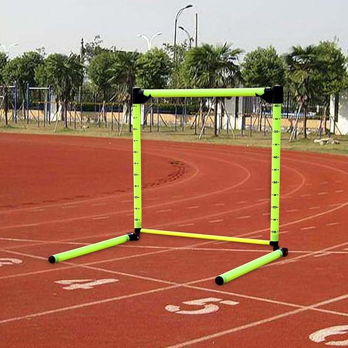 Agility Hurdles Hurdle Training for Athletes Adjustable Scale Speed Ladders