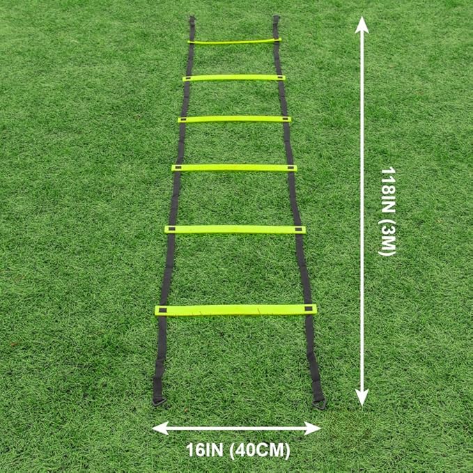 FORZA Agility Training Ladder | Improve Your Performance with Versatile Footwork Drills - Available in 10ft or 20ft Lengths