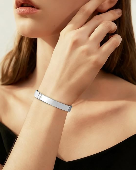 BioMag 2Pcs 99.99% Copper Bracelet for Women, Adjustable Magnetic Bracelets Bangle Cuff with 3500 Gauss Magnets, Jewelry Gift