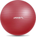 APEXUP Yoga Ball Exercise Ball Anti Slip Heavy Duty for Fitness, Balance & Core Workout