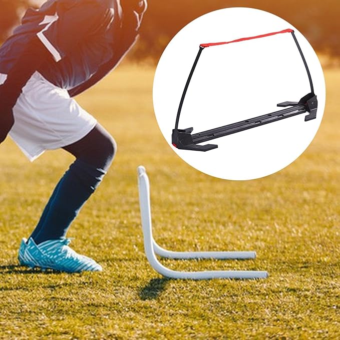 Yiju Soccer Speed Hurdle Equipment Practice Fitness Accessories, Agility Ladders, Training Aid for Games Workout, Hurdle Training