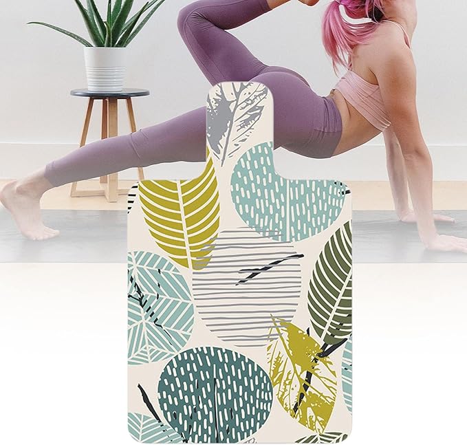 MYCENSE Pilates Reformer Cover Pilates Reformer Mat Towel Home Fitness Equipment Yoga Protection Mat 24inx39in Portable Lightweight Meditation Pad, Style C