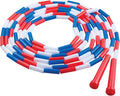 Champion Sports Plastic Segmented Jump Ropes – 7 to 16 ft Lengths – Fun, Durable Ropes for All Ages, Available in Multiple Color Options, Great for Cardiovascular Fitness & Rhythm