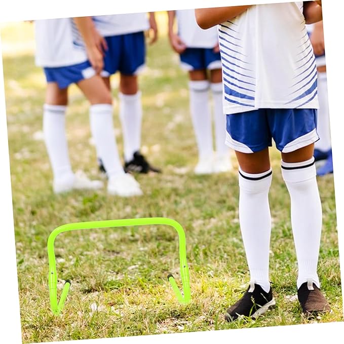 UPKOCH Convenient Agility Hurdles for Football Training Lightweight Height Levels for Boys and Girls Speed and Skill Development