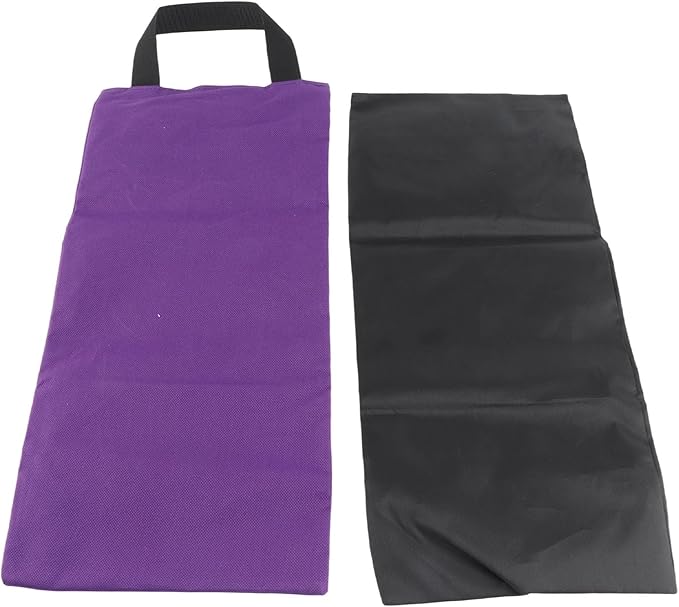 Yoga Sandbag Weighted Sand Bags Sandbags for Fitness 3 Colors Zippered Design Oxford Cloth Rollable Foldable Training Bag for Yoga Fitness Thin Arms Legs Workout