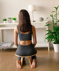 Solid Wood Ergonomic Kneeling Stool. Suitable for Temple Ceremonies, Tea Ceremonies, Meditation, Yoga, as Well as Home Fitness Assistance Chair (S# is Suitable for Height up to 160CM(63 in)