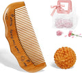 Birth Comb Acupressure Massage Ball Set - Wooden Labor Comb Natural Labor and Delivery Essentials, Mom to Be Gift, New Mom Gifts for Labor Pain Relief