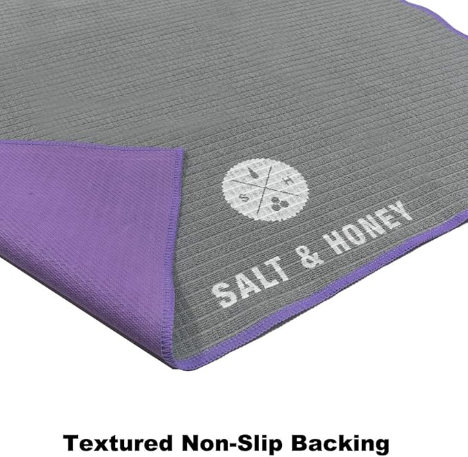 Salt & Honey Non-Slip Pilates Reformer Mat Towel