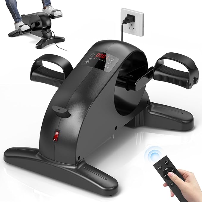 Under Desk Elliptical, Elliptical Machines for Home Use Seated Elliptical Ellipse Leg Exerciser for Seniors Portable Elliptical Under Desk Bike Pedal Exerciser Exerciser for Seniors